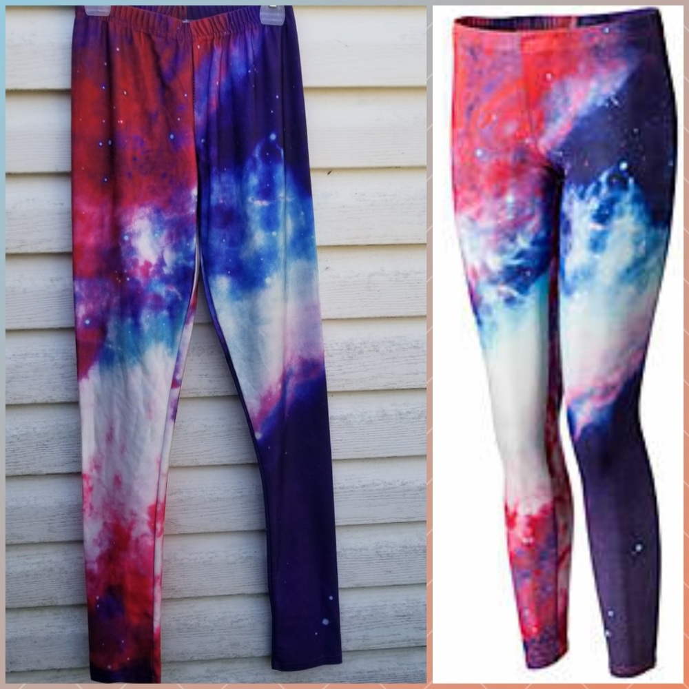 RARE NWOT thinkgeek Galaxy Leggings